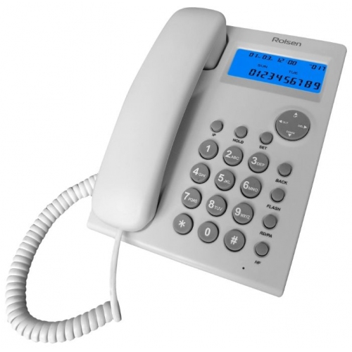 Купить Телефон проводной Rolsen RCT-310 в интернет-магазине Ravta – самая низкая цена