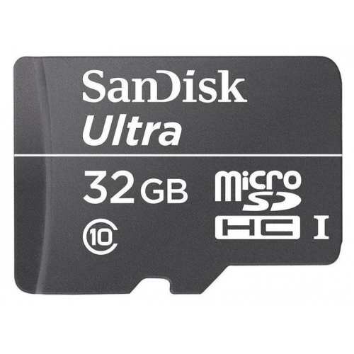 Купить Карта памяти Sandisk microSDHC 32Gb Class10 (SDSDQL-032G-G35) без адаптера в интернет-магазине Ravta – самая низкая цена