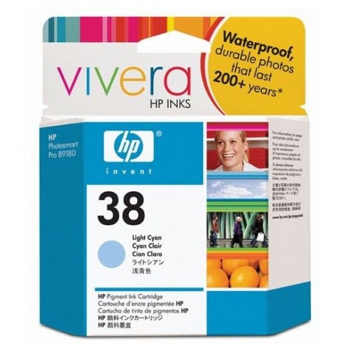 Купить Картридж струйный HP C9415A N 38 cyan with Vivera Ink в интернет-магазине Ravta – самая низкая цена