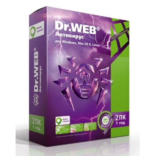 Купить ПО DR.Web Антивирус 2 ПК/1 год (BHW-A-12M-2-A3) в интернет-магазине Ravta – самая низкая цена