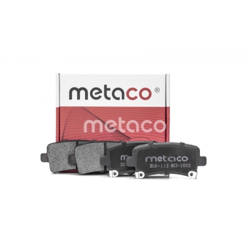 Купить 3010-112 METACO Колодки тормозные задние дисковые к-кт в интернет-магазине Ravta – самая низкая цена