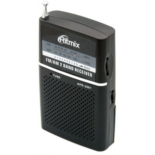 Купить Радиоприемник Ritmix RPR-2061 (черный) в интернет-магазине Ravta – самая низкая цена