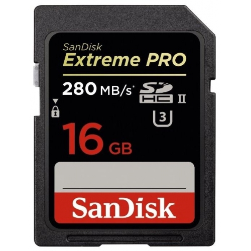 Купить Карта памяти Sandisk SDHC 16Gb Calss10 UHS-II (SDSDXPB-016G-G46 Extreme Pro) в интернет-магазине Ravta – самая низкая цена