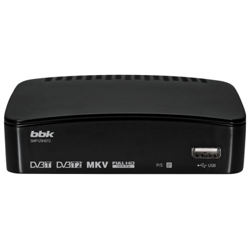 Купить Ресивер DVB-T2 BBK SMP125HDT2 черн в интернет-магазине Ravta – самая низкая цена