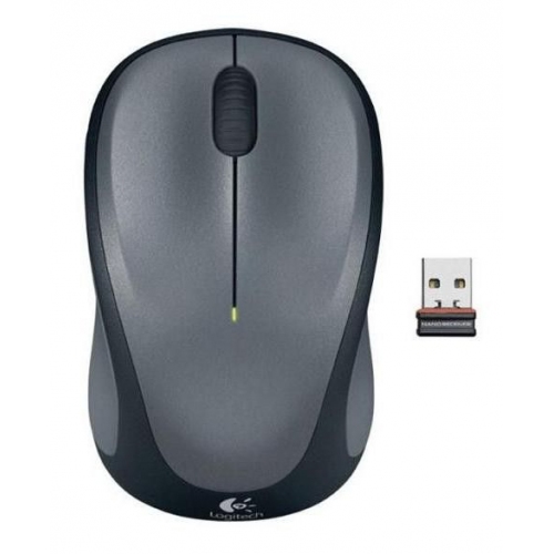 Купить Мышь Logitech M235 оптическая (1000dpi) беспроводная USB1.1 для ноутбука (2but) (серый/черный) в интернет-магазине Ravta – самая низкая цена