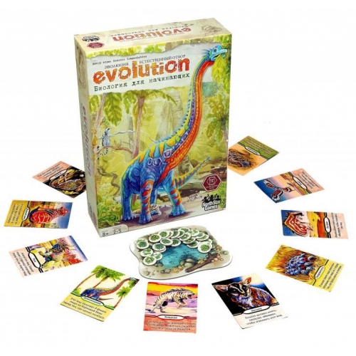 Купить Карточная игра "Эволюция.Биология для начинающих" арт.13-03-04 в интернет-магазине Ravta – самая низкая цена