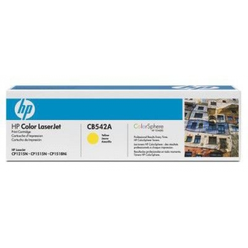 Купить Тонер картридж HP CB542A для CLJ CP1215/CP1515/CP1518 yellow (1 400 стр) в интернет-магазине Ravta – самая низкая цена