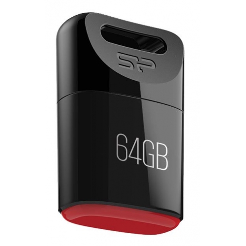 Купить Флеш диск USB Silicon Power 64Gb Touch T06 USB2.0 черный в интернет-магазине Ravta – самая низкая цена
