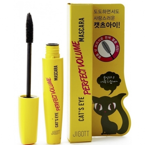 Купить 280108 Объёмная тушь для ресниц Jigott Cat's Eye Perfect Volume Mascara с мягкой кремовой текстурой  в интернет-магазине Ravta – самая низкая цена