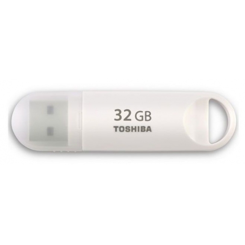 Купить Флеш диск USB Toshiba 32Gb Suzaku THNV32SUZWHT(6 USB3.0 белый в интернет-магазине Ravta – самая низкая цена
