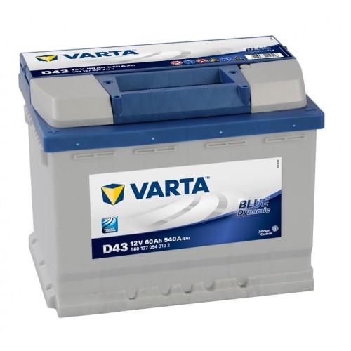 Купить Аккумулятор VARTA Blue Dynamic 560127054 60Ah 540A в интернет-магазине Ravta – самая низкая цена
