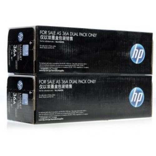 Купить Тонер картридж HP CB436AF (двойная упаковка) для LJ P1505 (2 x 2 000 стp) в интернет-магазине Ravta – самая низкая цена