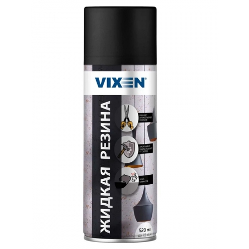Купить Жидкая резина VIXEN VX90100 черный, аэрозоль 520 мл в интернет-магазине Ravta – самая низкая цена