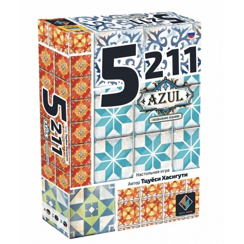 Купить Зв.8900 Настольная игра "5-2-1-1 Azul" в интернет-магазине Ravta – самая низкая цена