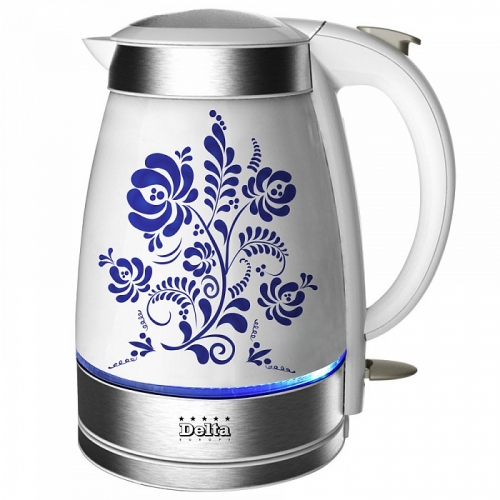 Купить Чайник DELTA  DL-1210 "Гжель" в интернет-магазине Ravta – самая низкая цена