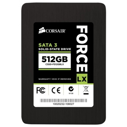 Купить Жесткий диск SSD Corsair Force Series LX SATA-III 512Gb CSSD-F512GBLX в интернет-магазине Ravta – самая низкая цена