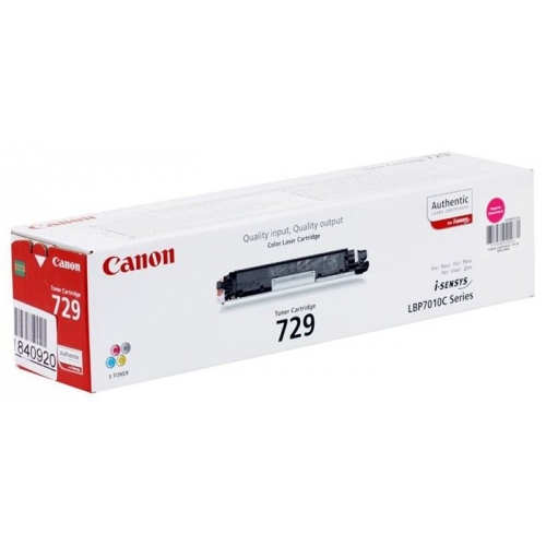 Купить Тонер картридж Canon 729M 4368B002 magenta для i-Sensys LBP-7010C/7018C (1 000 стр) в интернет-магазине Ravta – самая низкая цена
