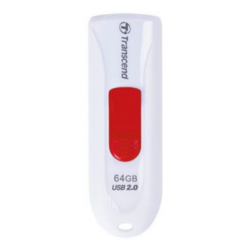 Купить Флеш диск USB Transcend 64Gb Jetflash 590 USB2.0 белый в интернет-магазине Ravta – самая низкая цена