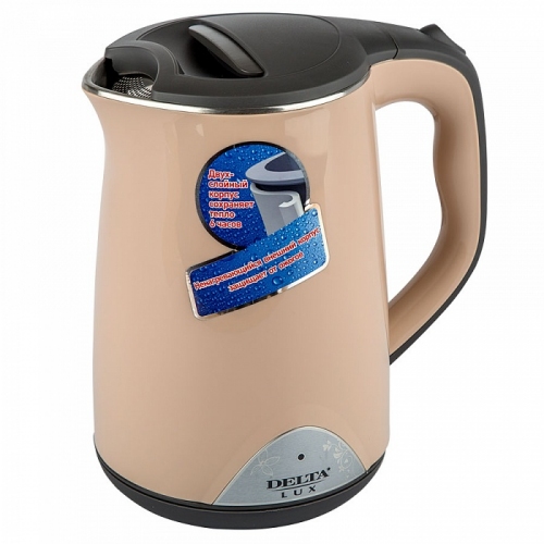 Купить Чайник DELTA  LUX DL-1105А светло-коричневый в интернет-магазине Ravta – самая низкая цена