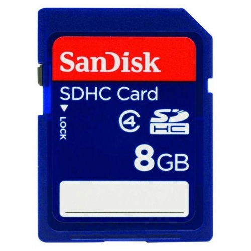 Купить Карта памяти Sandisk SDHC 8Gb Class4 (SDSDB-008G-B35) в интернет-магазине Ravta – самая низкая цена