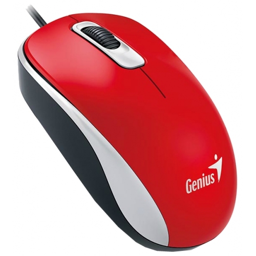 Купить Мышь Genius DX-110 red USB в интернет-магазине Ravta – самая низкая цена