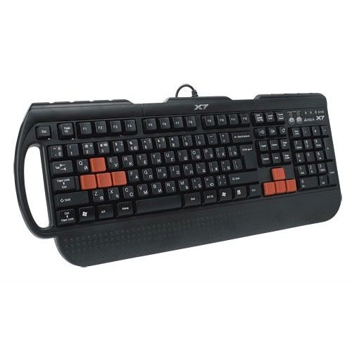 Купить Клавиатура A4Tech G700 black Fast Gaming waterproof PS/2 в интернет-магазине Ravta – самая низкая цена