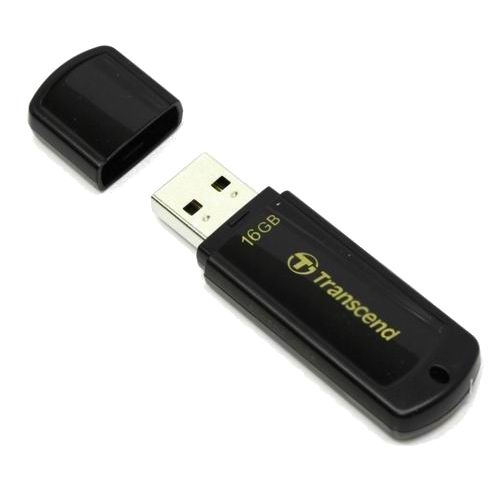 Купить Флешка USB TRANSCEND 16Gb JetFlash 350 TS16GJF350 USB2.0 черный в интернет-магазине Ravta – самая низкая цена
