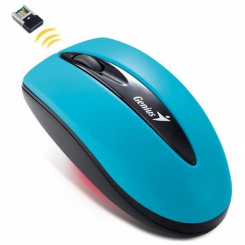 Купить Мышь Genius Traveler 7000 синий/черный оптическая (1200dpi) беспроводная USB для ноутбука (2but) в интернет-магазине Ravta – самая низкая цена