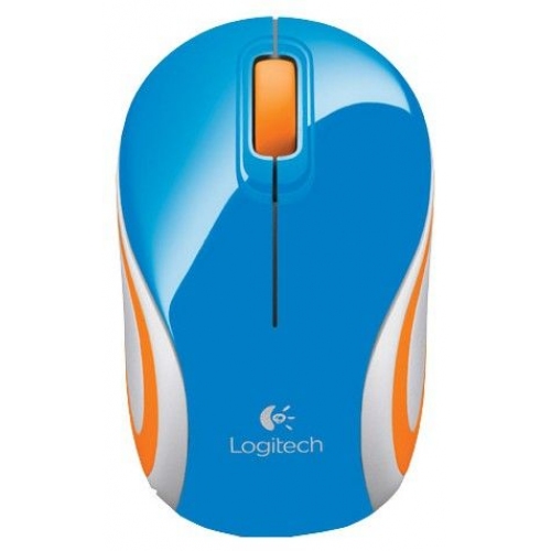Купить Мышь Logitech Mini M187 blue wireless USB (910-002738) в интернет-магазине Ravta – самая низкая цена