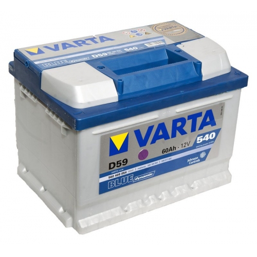 Купить Аккумулятор VARTA Blue Dynamic 560409054 60Ah 540A в интернет-магазине Ravta – самая низкая цена