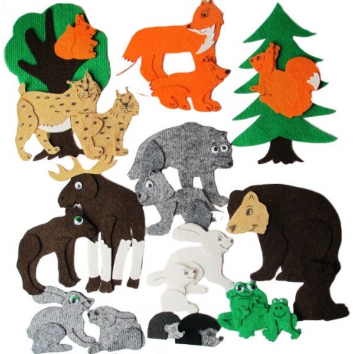 Купить Игра LIP1067 "Дикие животные" (без полотна) ковролин в интернет-магазине Ravta – самая низкая цена