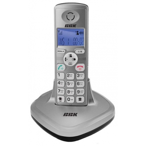 Купить Телефон DECT BBK BKD-814 серебро в интернет-магазине Ravta – самая низкая цена