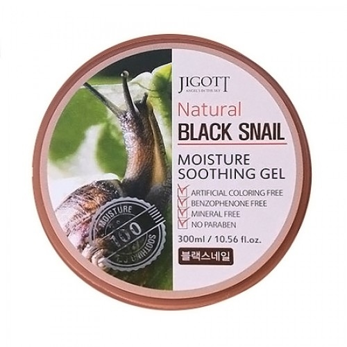 Купить 280733 Увлажняющий унивесальный гель с муцином улитки Natural Black Snail Moisture Soothing Gel 300m в интернет-магазине Ravta – самая низкая цена