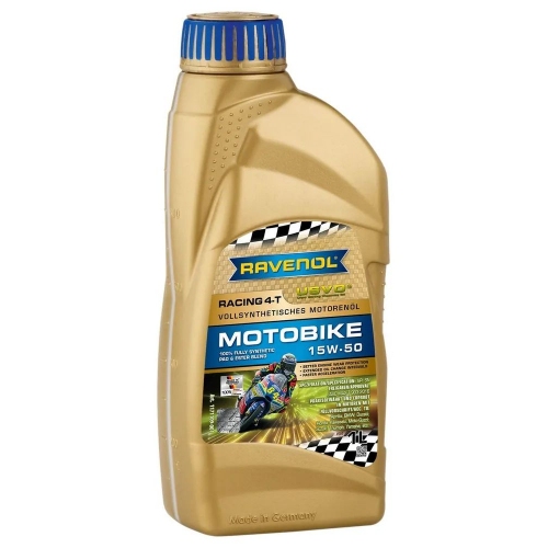 Купить Моторное масло RAVENOL Racing 4-T Motobike SAE 15W-50 (1л) в интернет-магазине Ravta – самая низкая цена