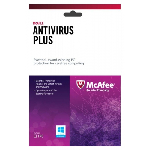 Купить Ативирусное ПО McAfee AntiVirus Plus 2013 Intel Original (BXMAV1YRRUS 927707) в интернет-магазине Ravta – самая низкая цена