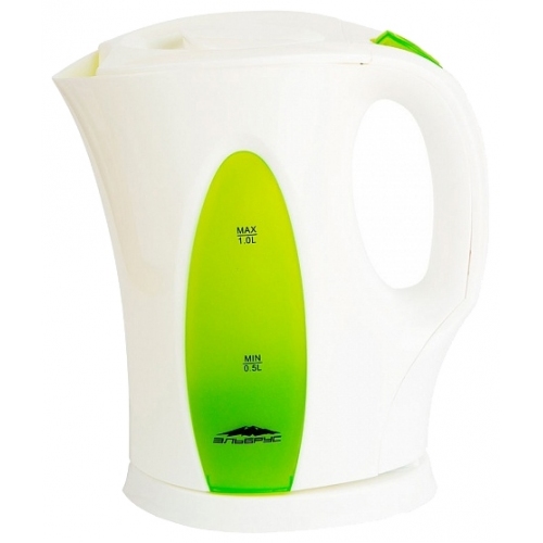 Купить Чайник Эльбрус-3 пласт.белый с зеленым в интернет-магазине Ravta – самая низкая цена