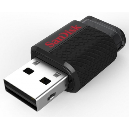 Купить Флеш диск USB Sandisk 64Gb Ultra Dual G64 SDDD-064G-G46 USB2.0 черный в интернет-магазине Ravta – самая низкая цена