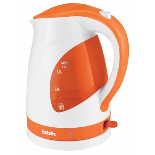 Купить Чайник BBK EK1700P белый/оранжевый в интернет-магазине Ravta – самая низкая цена