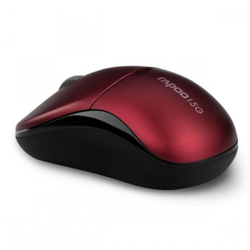 Купить Мышь Rapoo 1090p оптическая (1000dpi) беспроводная USB (2but) (красный) в интернет-магазине Ravta – самая низкая цена