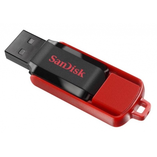 Купить Флэш-накопитель SanDisk Cruzer Switch 64Gb (черный/красный) в интернет-магазине Ravta – самая низкая цена