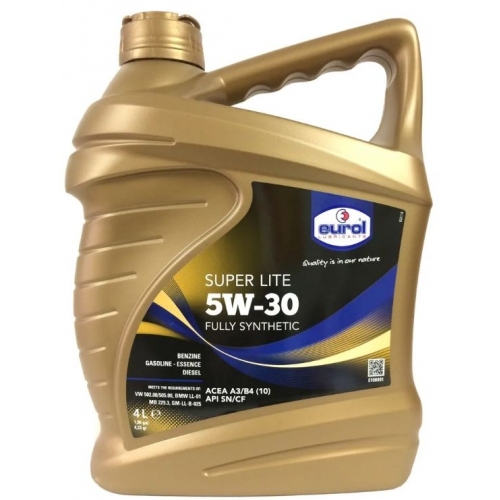 Купить Масло моторное Eurol Super Lite 5W-30 4л в интернет-магазине Ravta – самая низкая цена