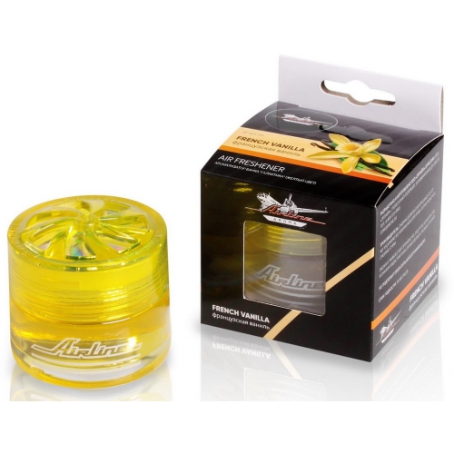 Купить Ароматизатор Airline банка "Галактика" французская ваниль (желтый цвет) (AF-A01-VA) в интернет-магазине Ravta – самая низкая цена