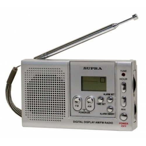 Купить Радиоприемник Supra ST 115 SILVER в интернет-магазине Ravta – самая низкая цена