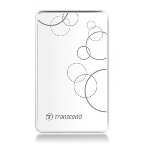 Купить Жесткий диск Transcend USB 3.0 1Tb TS1TSJ25A3W 2.5" белый в интернет-магазине Ravta – самая низкая цена