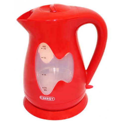 Купить Чайник ENERGY E-218 (1,7 л, диск) красный 1.7 л,2000 вт,диск в интернет-магазине Ravta – самая низкая цена
