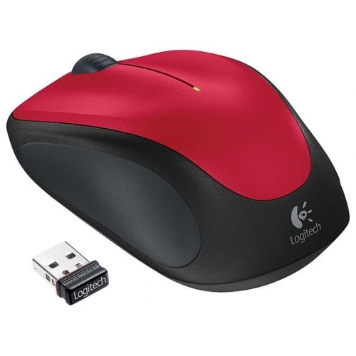 Купить Мышь Logitech Wireless Mouse M235 Red-Black USB в интернет-магазине Ravta – самая низкая цена