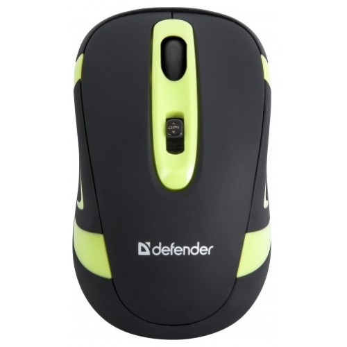 Купить Мышь DEFENDER Magnifico MM-505 black+green 52505 в интернет-магазине Ravta – самая низкая цена