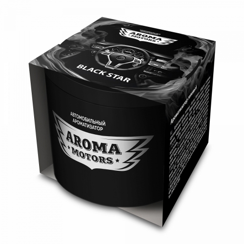 Купить GRASS Ароматизатор гелевый «Aroma Motors» BLACK STAR в картонной упаковке (круглый) 100мл  AC-0171 в интернет-магазине Ravta – самая низкая цена