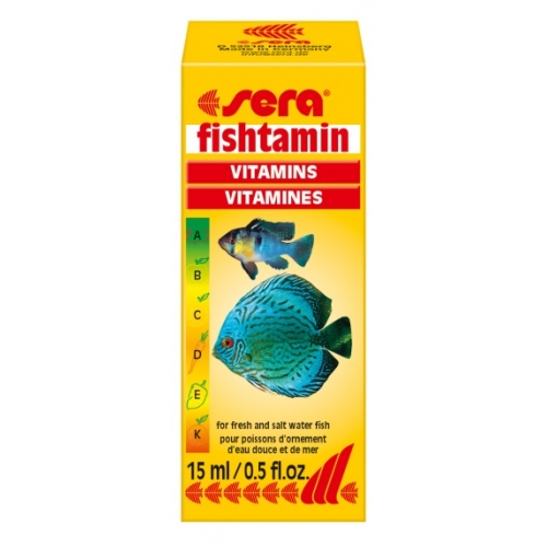 Купить Sera Витамины д/рыб Фиштамин, 100 мл в интернет-магазине Ravta – самая низкая цена