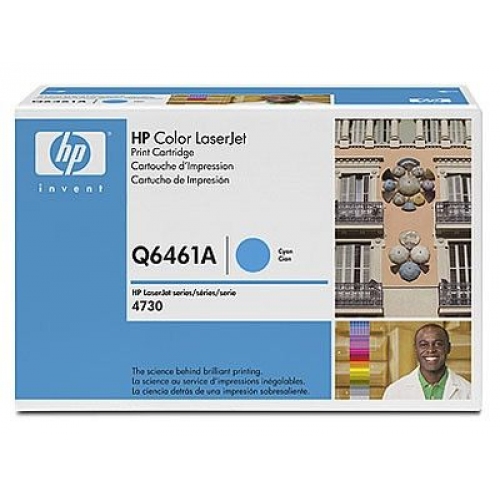 Купить Тонер картридж HP Q6461A cyan for Color LaserJet 4730 MFP в интернет-магазине Ravta – самая низкая цена